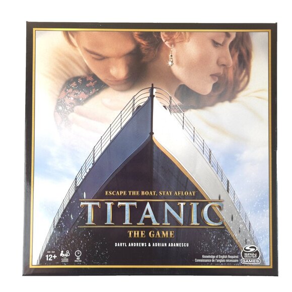 TITANIC The Game 'Escape The Boat Stay Afloat' Board Game New Sealed - Picture 1 of 10